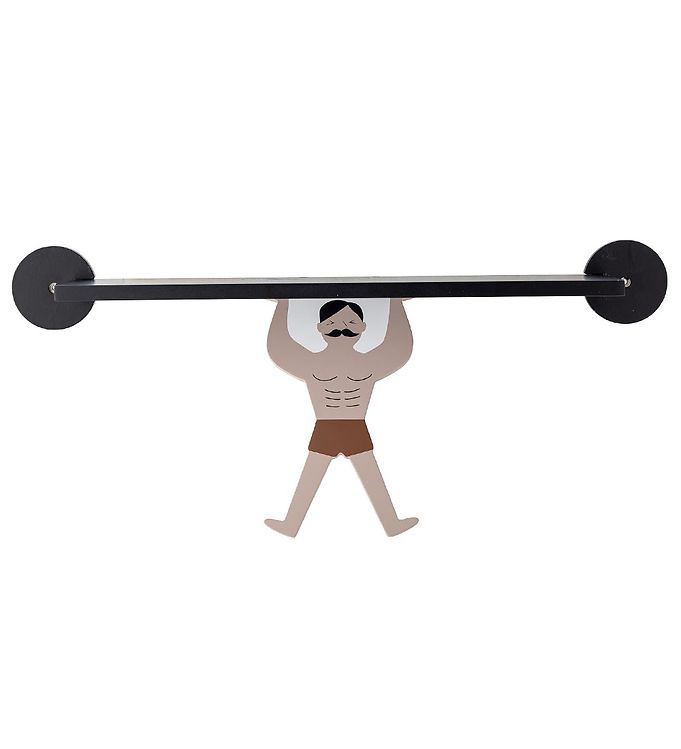 Bloomingville MINI - Rossaio Hylde, Sort, MDF