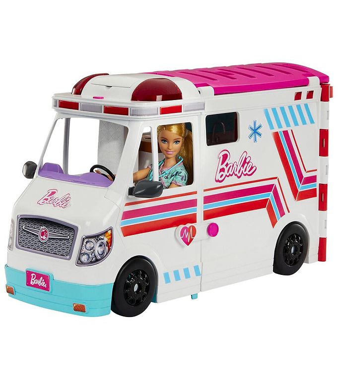 Barbie Ambulance Lyd Lys Hvid