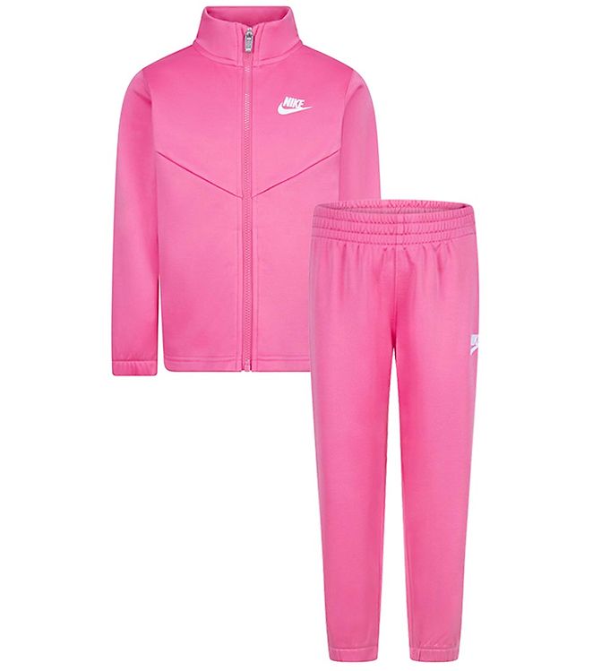7: Nike Træningssæt - Playful Pink m. Hvid
