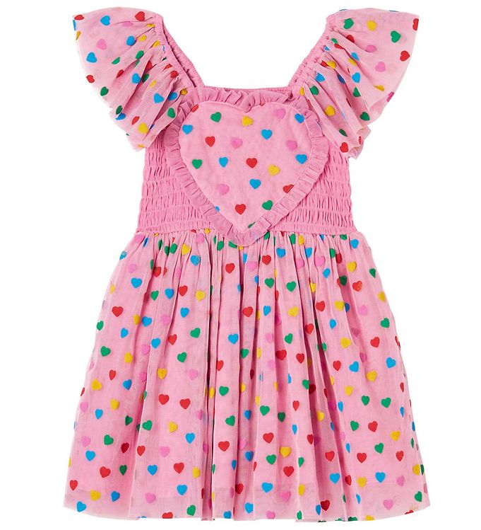 2: Stella McCartney Kids Tylkjole - Pink m. Hjerter