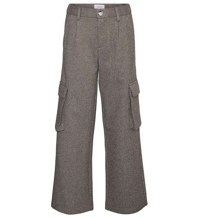 Vero Moda Girl Bukser - VmPia - Light Grey Melange