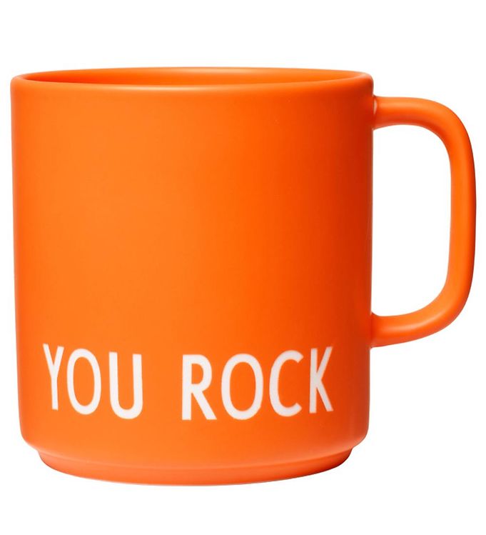 Design Letters Kop m. Hank - Favourite Orange You Rock unisex