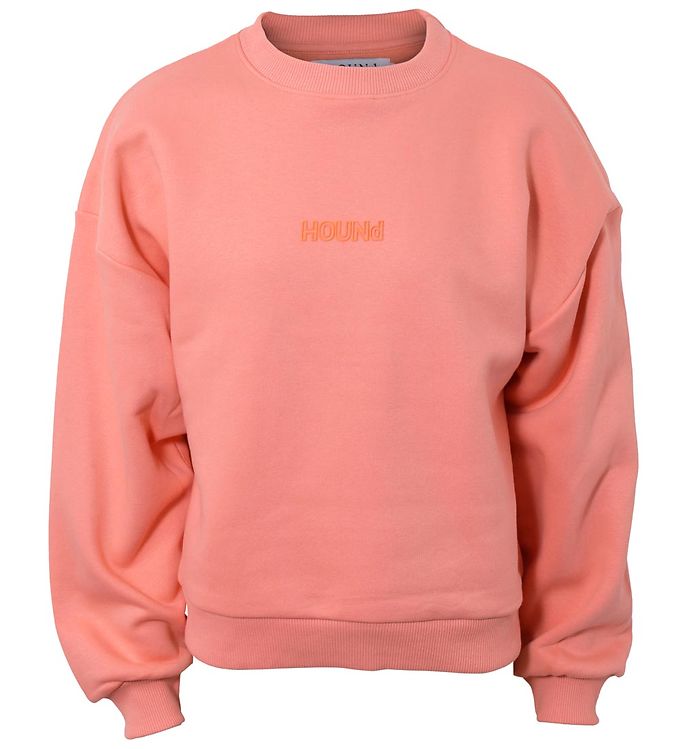 11: Hound Sweatshirt - Orange m. Print