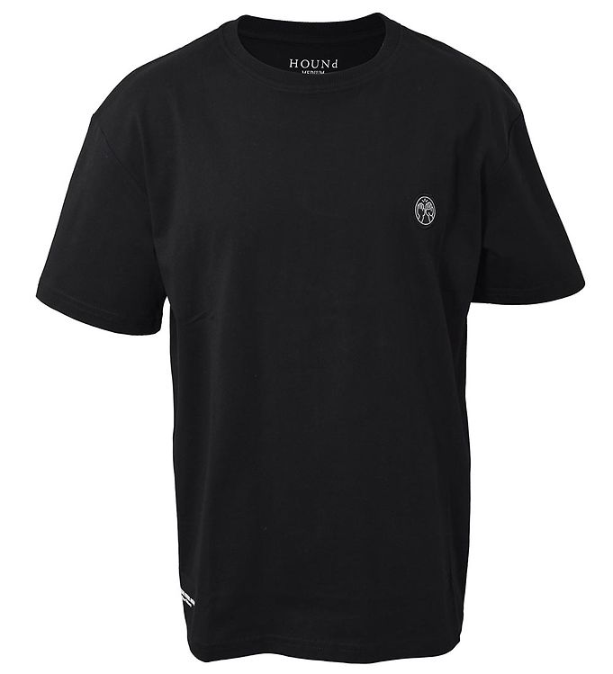 12: Hound T-Shirt - Black m. Badge