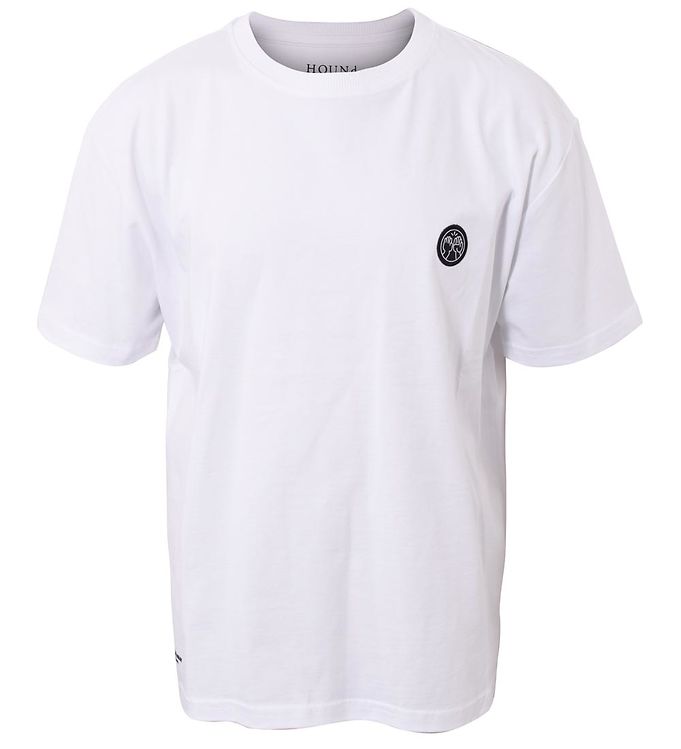 7: Hound T-shirt - White m. Badge