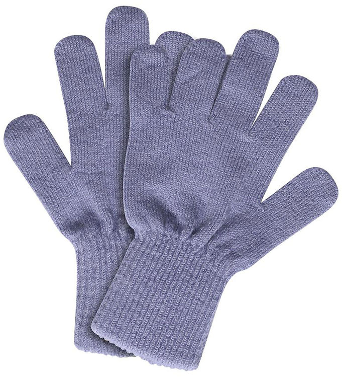 Image of Melton Handsker - Uld - Twilight Purple (324842-4751386)