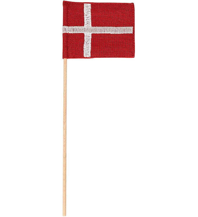 #3 - Kay Bojesen Flag - 18,5 cm - Mini - Rød/Hvid