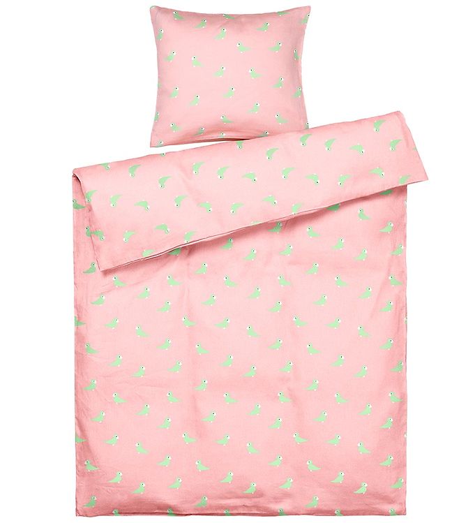 Kay Bojesen Sengetøj Sangfugl junior 100x140cm rosa