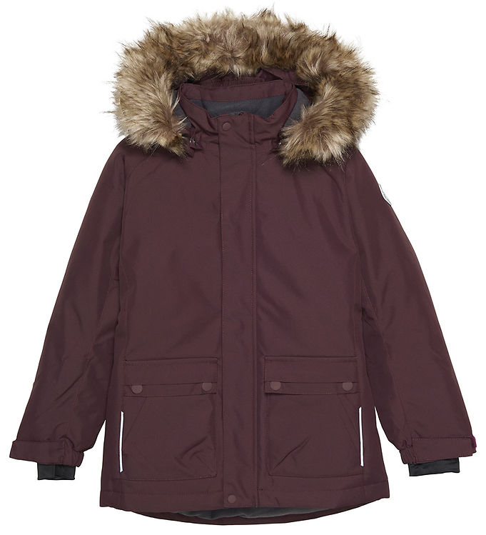 9: Color Kids Vinterjakke - Parka - Fudge