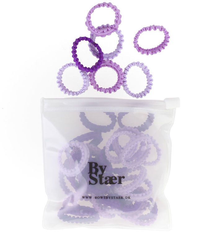 By Stær Mini Hair Elastics 50 Pieces - Mix 13