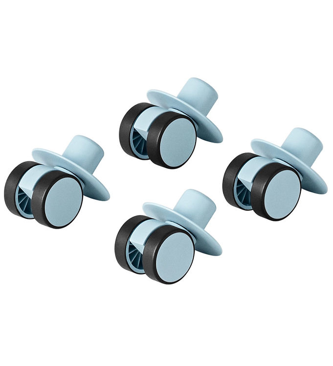 Image of MODU 4x Swirly Wheels - Sky Blue (324790-4750080)