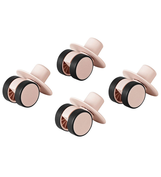 Image of MODU 4x Swirly Wheels - Soft Rose (324797-4750136)