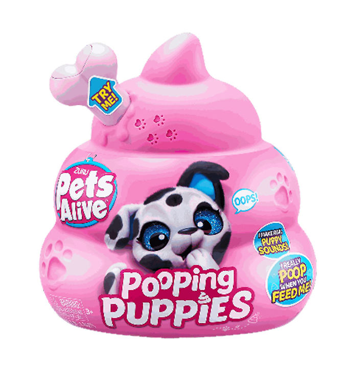 Pets Alive 30 Cm Pooping Puppies