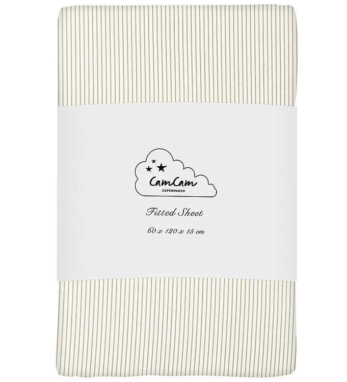 Cam Cam Lagen - 60x120x15 cm - Classic Stripes Camel