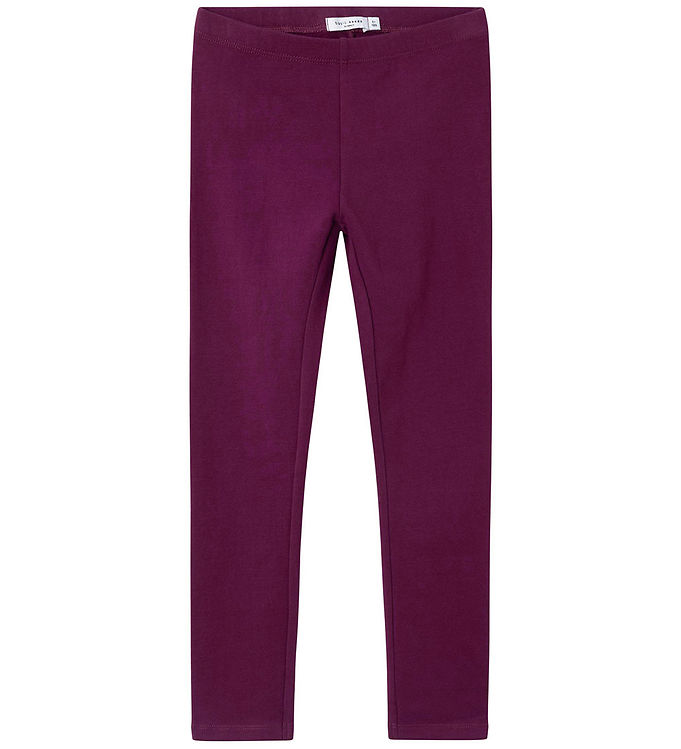 Name It Leggings - Sweat - NkfDavina - Grape Juice