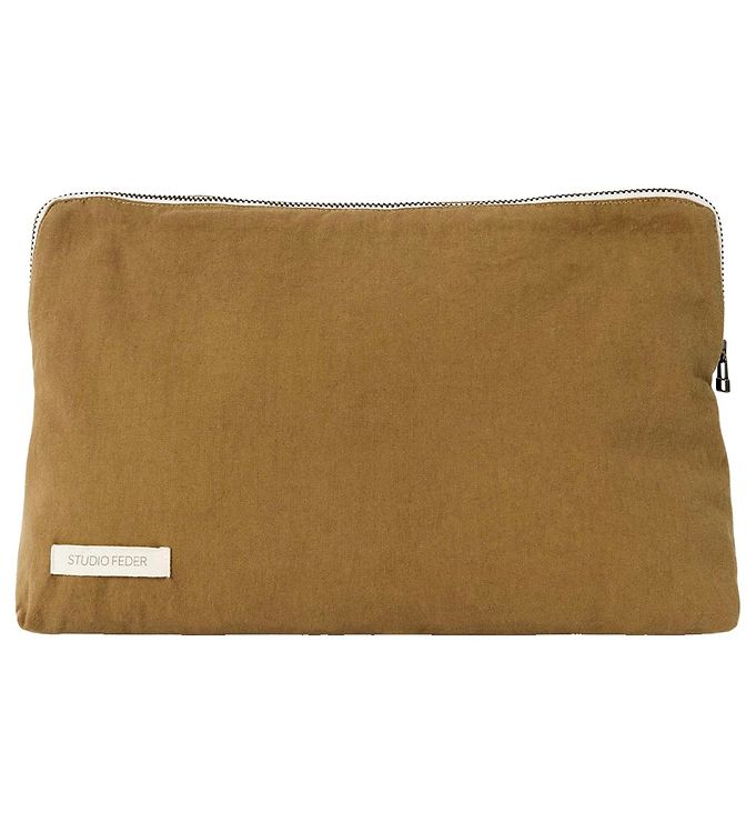 #3 - Studio Feder Toilettaske - Celia - 30x20x10 - Camel