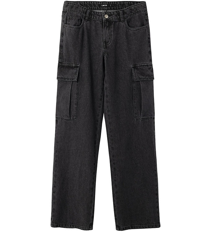 #3 - LMTD Jeans - Cargo - NLfLizza - Black Denim