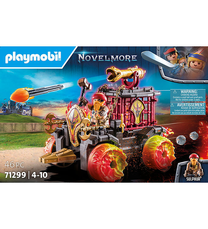 Playmobil Novelmore Burnham Raiders Ildkampvogn 71299 46 D