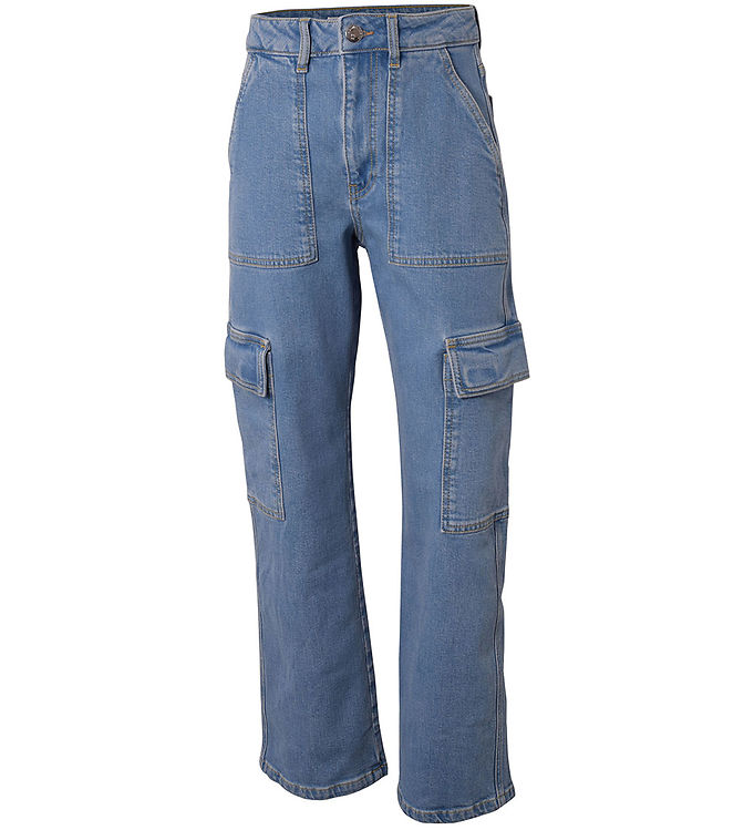 9: Hound Jeans - Cargo - Wide - Blue Denim
