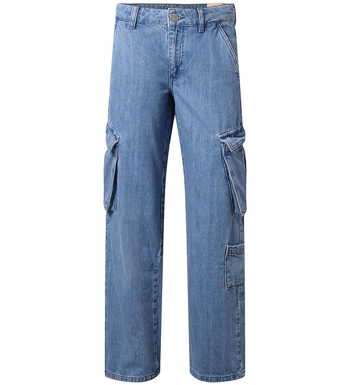 Hound Jeans Cargo Wide Light Blue Used