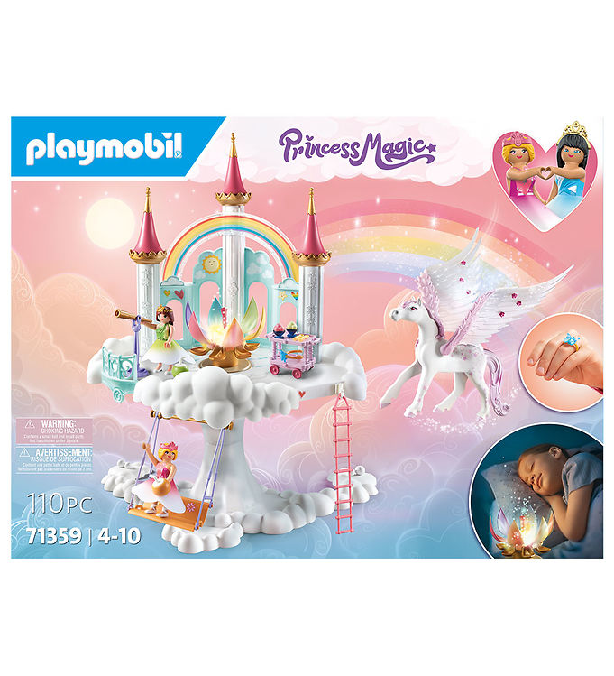 Princess Magic Himmelsk Regnbueslot 71359 Lys Fra Playmobil
