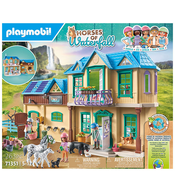 Billede af Playmobil Horses Of Waterfall - Waterfall Ranch - 71351 - 264 De