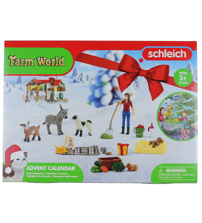 Billede af Schleich Julekalender - Farm World - 24 Låger