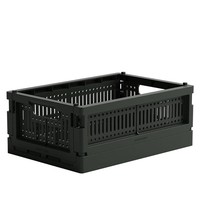 Made Crate Foldekasse – Mini – 24x17x9,5 cm – Washed Black Sweat