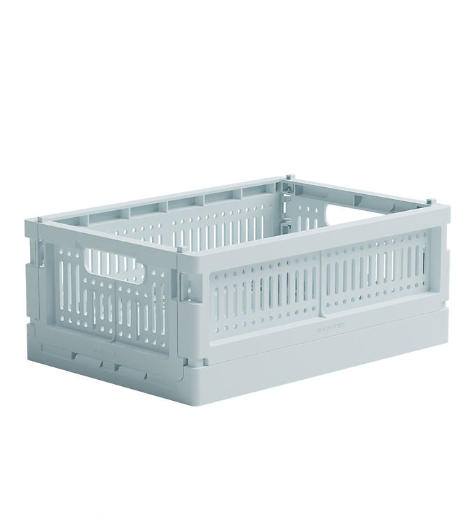 Made Crate Foldekasse – Mini – 24x17x9,5 cm – Ice Cube Blue