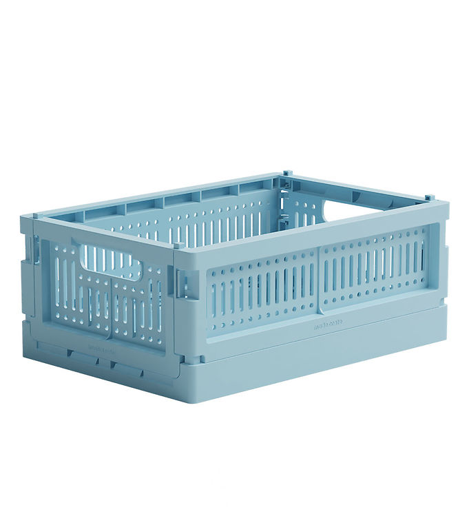 Made Crate Foldekasse – Mini – 24x17x9,5 cm – Crystal Blue