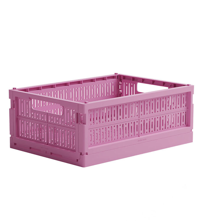Made Crate Foldekasse – Midi – 33x24x13 cm – Soft Fuchsia