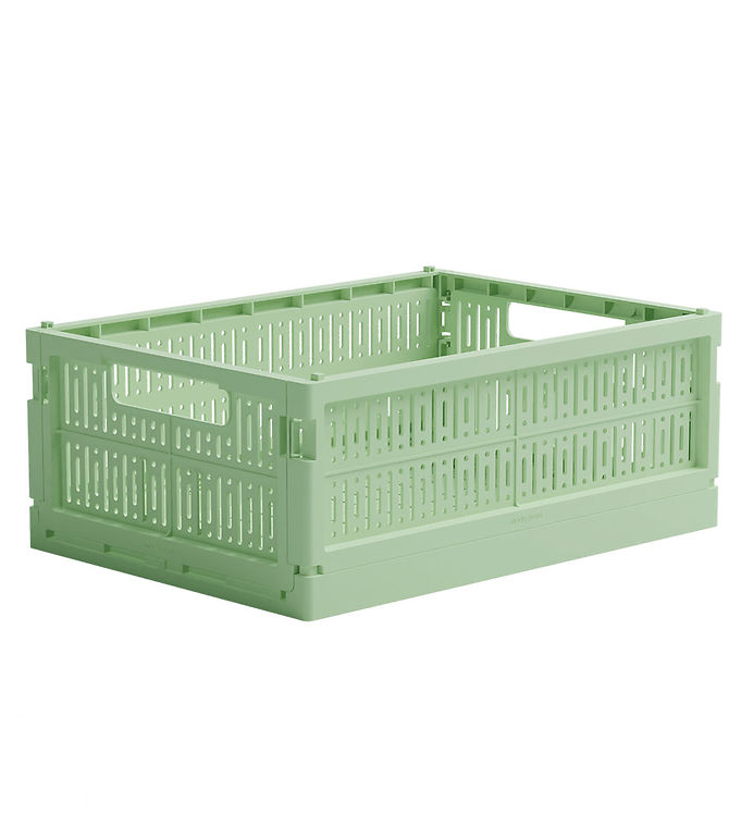 Made Crate Foldekasse – Midi – 33x24x13 cm – Spring Green