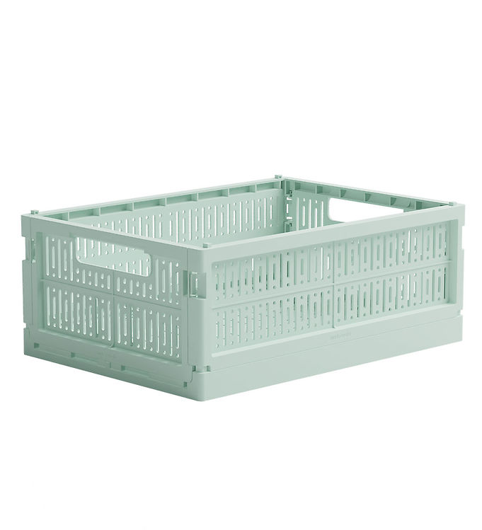 Made Crate Foldekasse - Midi - 33x24x13 cm - Minty