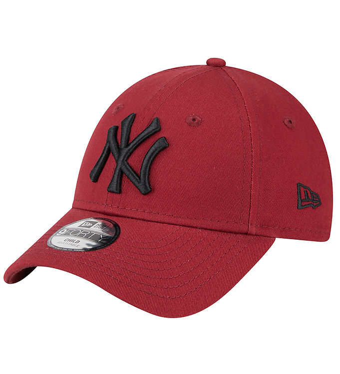 New Era Kasket - 9Forty - New York Yankees - Mørk Rød