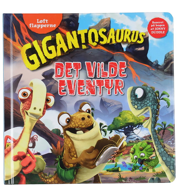 Alvilda Bog - Gigantosaurus Det Vilde Eventyr Løft Flapperne unisex