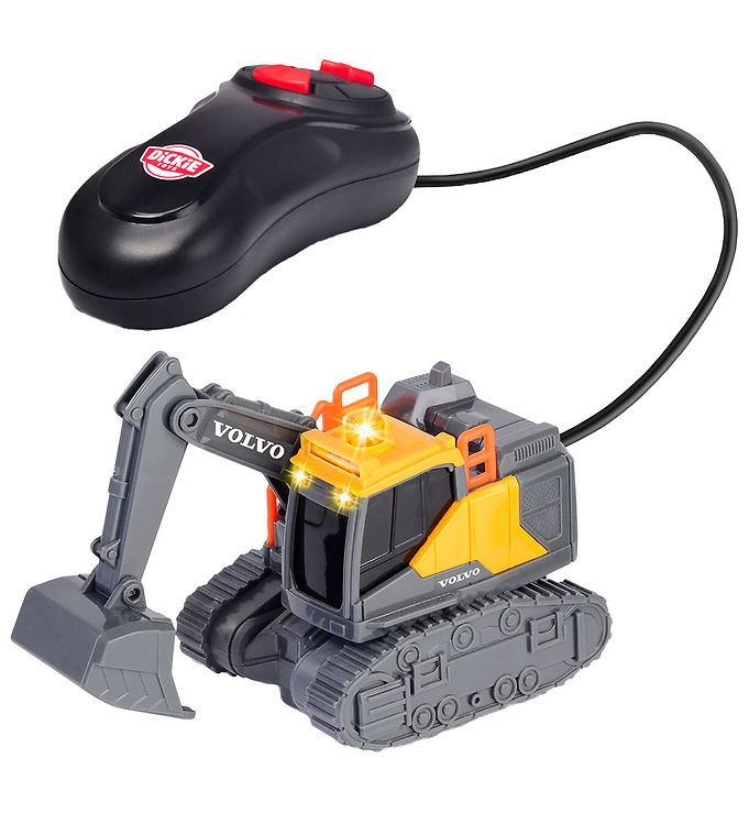 Billede af Dickie Toys Arbejsbil - Mini Excavator Lys/Kablet Fjernstyring