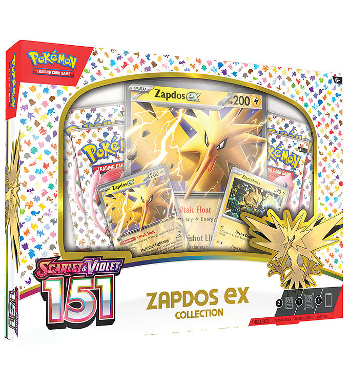 #3 - Pokémon gaveæske - Scarlet & Violet - 151 Collection - Zapdos ex