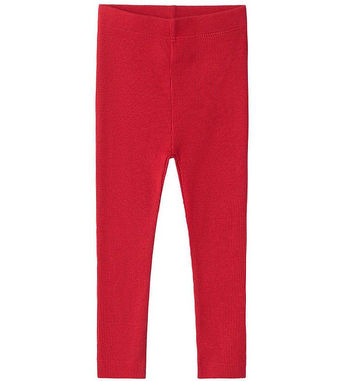 Name It Leggings - Rib Red » - Børnepengekredit - NbnKab Jester