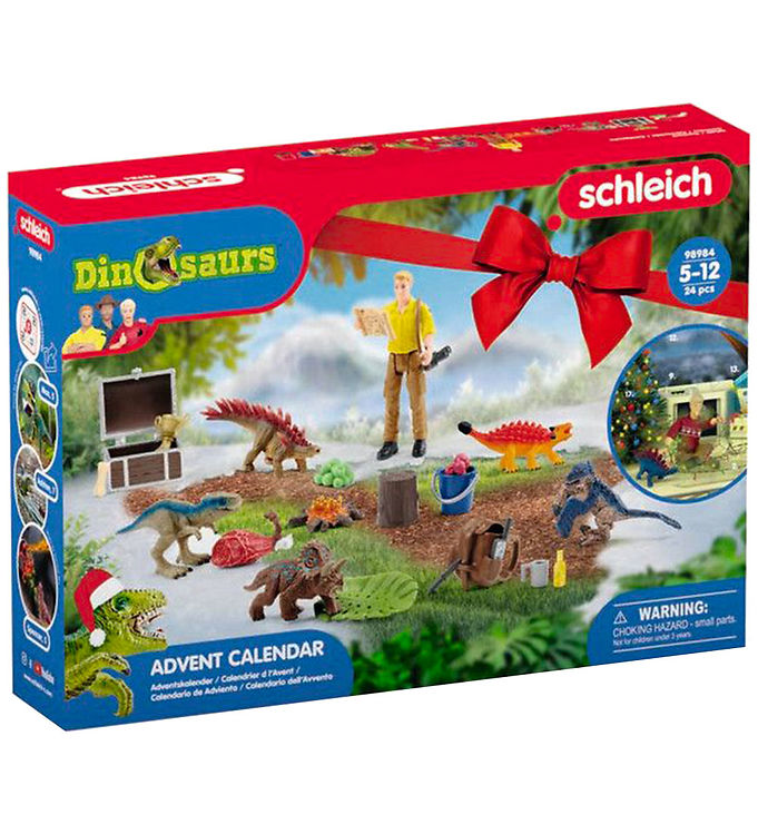 Billede af Schleich Julekalender - Dinosaurs - 24 Låger