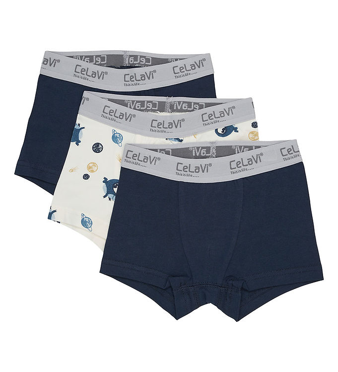 5: CeLaVi Boxershorts - 3-pak - Total Eclipse