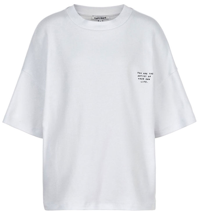 8: Cost:Bart T-shirt - CBSilke - Oversize - Bright White