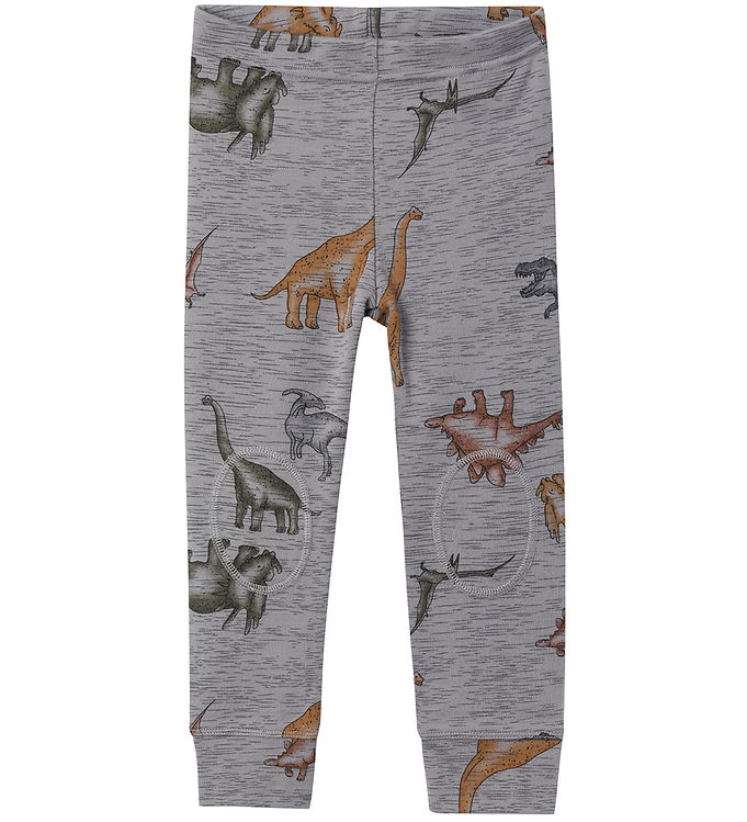 Name It Leggings - Uld NmmWillow Silver Filigree/Aop male
