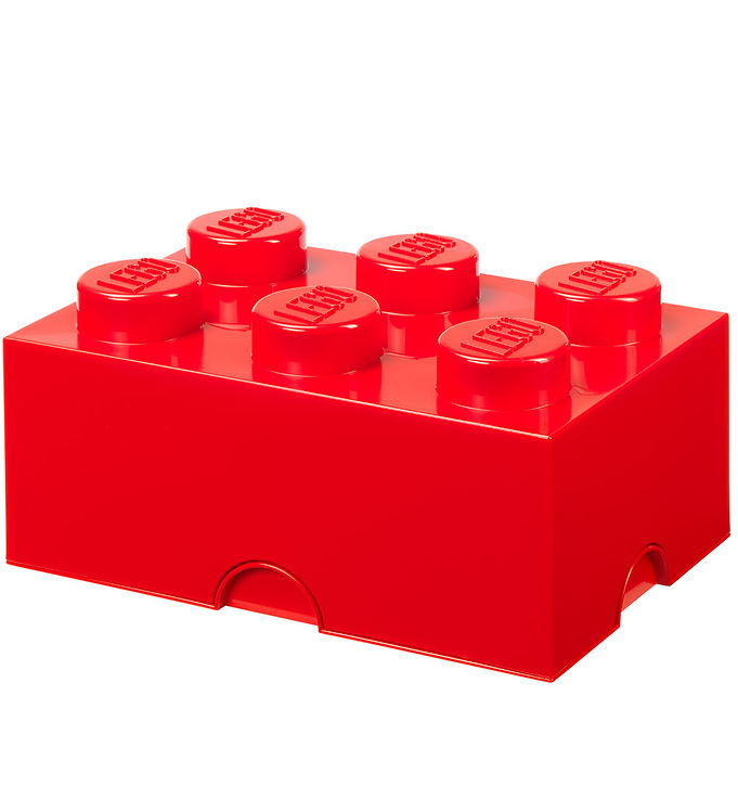 LEGOÂ® Storage Opbevaringsboks - 6 Knopper - 37,5x25x18 - Bright