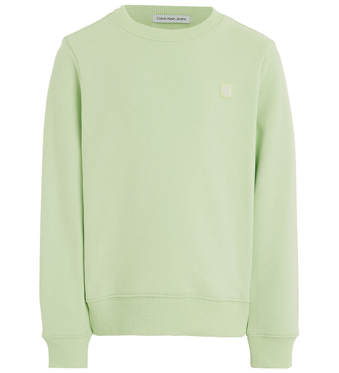 13: Calvin Klein Sweatshirt - Monogram Mini - Exotic Mint