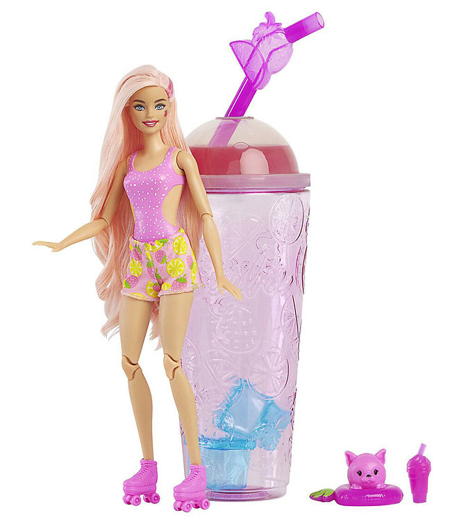 Billede af Barbie Dukke - Pop Reveal Juicy Fruits Strawberry Lemonade - Ros