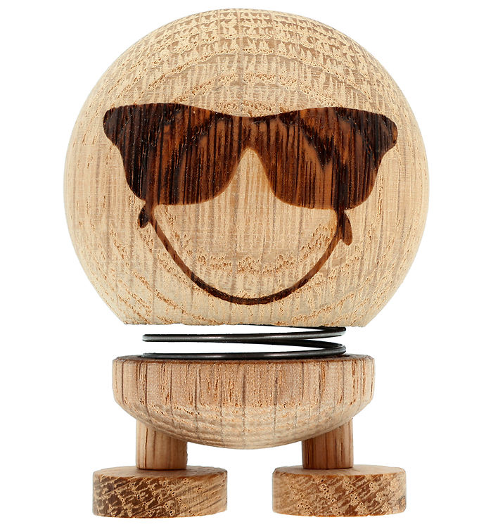 4: Hoptimist Smiley Cool - Small - 8 cm - Raw Oak