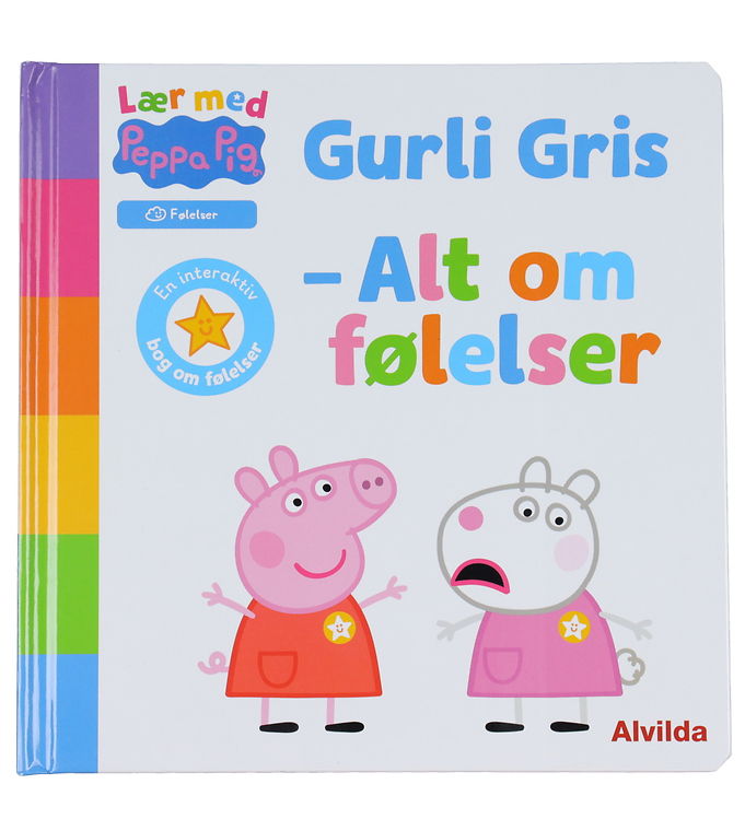 Billede af Alvilda Bog - Lær Med Gurli Gris - Alt Om Følelser