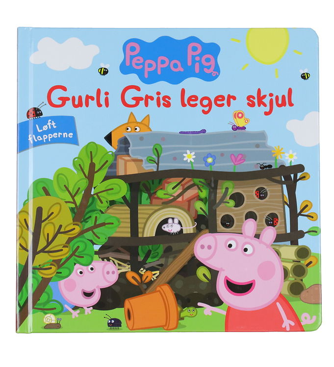 Alvilda Billedbog Flapper Gurli Gris Leger Skjul Løft Fla