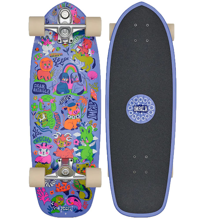 Impala Skateboard Neptune Surf Skate   Char Bataille