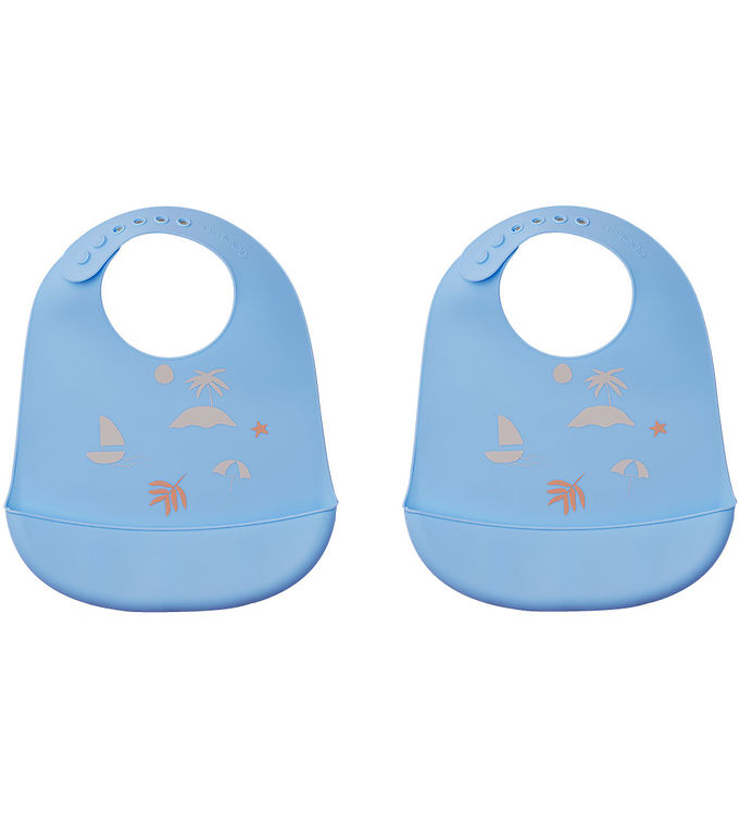 Liewood Hagesmække - Silikone - 2-pak - Tilda - Seaside Sky Blue